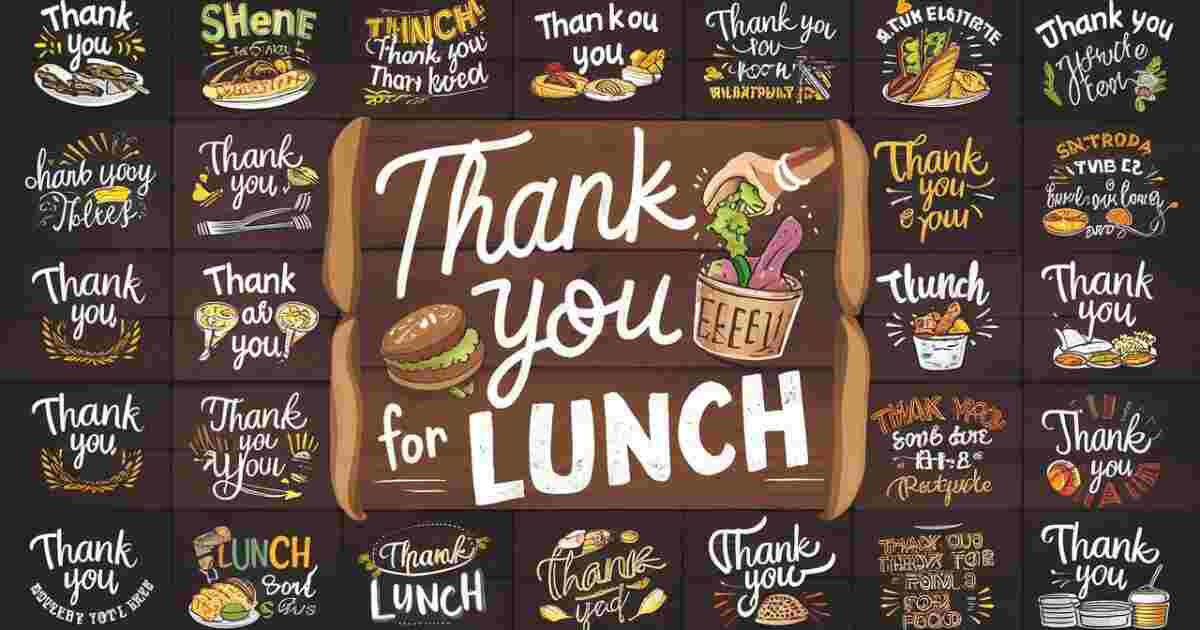 25+ Thank You Messages for Lunch