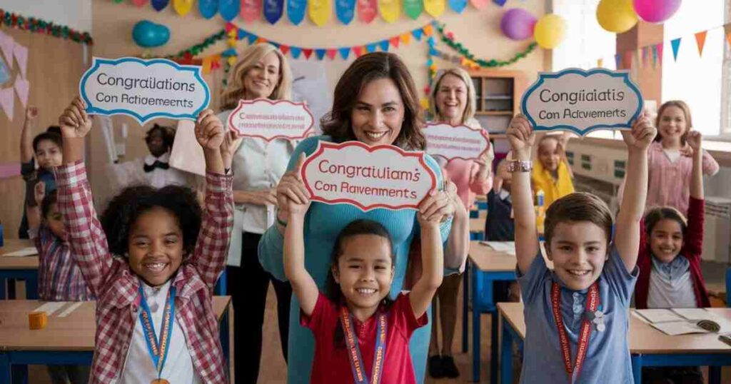 Congratulations Messages for Students' Achievement from Teachers