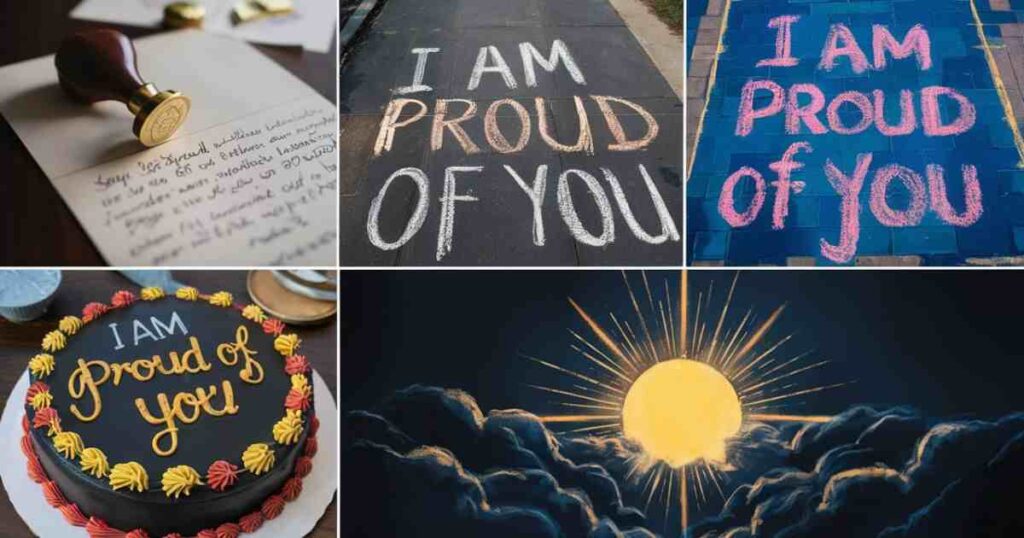 Creative Ways to Deliver “I Am Proud of You” Messages
