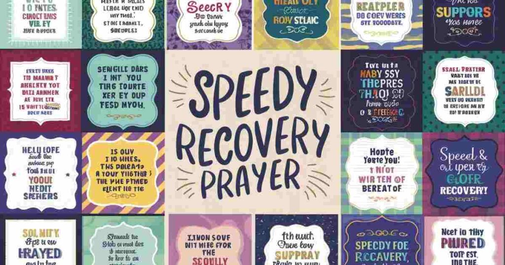 Examples of Speedy Recovery Prayer Messages