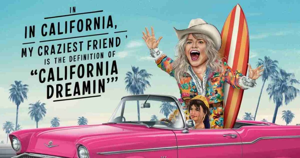 Funny Messages About Your Best Friend Being the Craziest in California