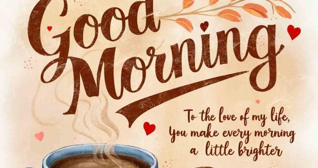 Good Morning Messages for Him That Touch the Heart