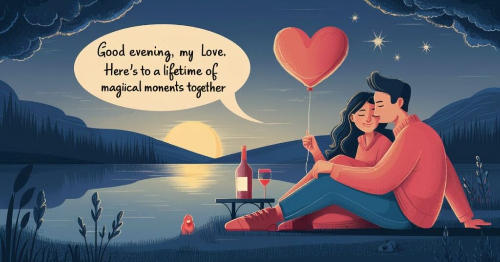 Heart Touching Good Evening Messages for My Love