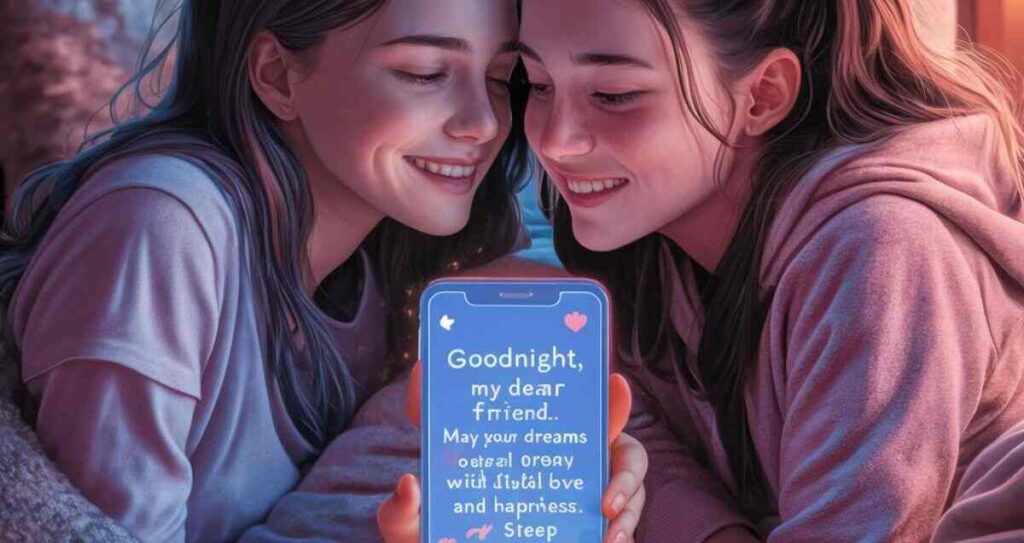 Heart-Touching Good Night Messages for a Female Friend