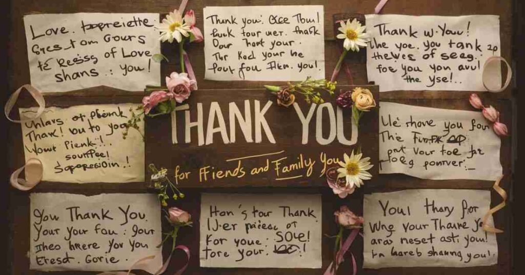Heart Touching Thank You Messages for Friends and Family