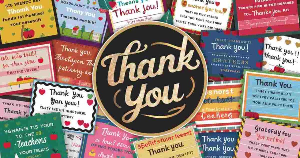 Heart-Touching Thank You Messages for Teachers from Parents