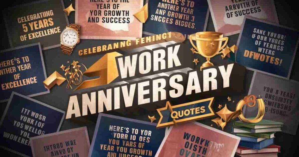 How to Use Work Anniversary Quotes in Your Professional Life