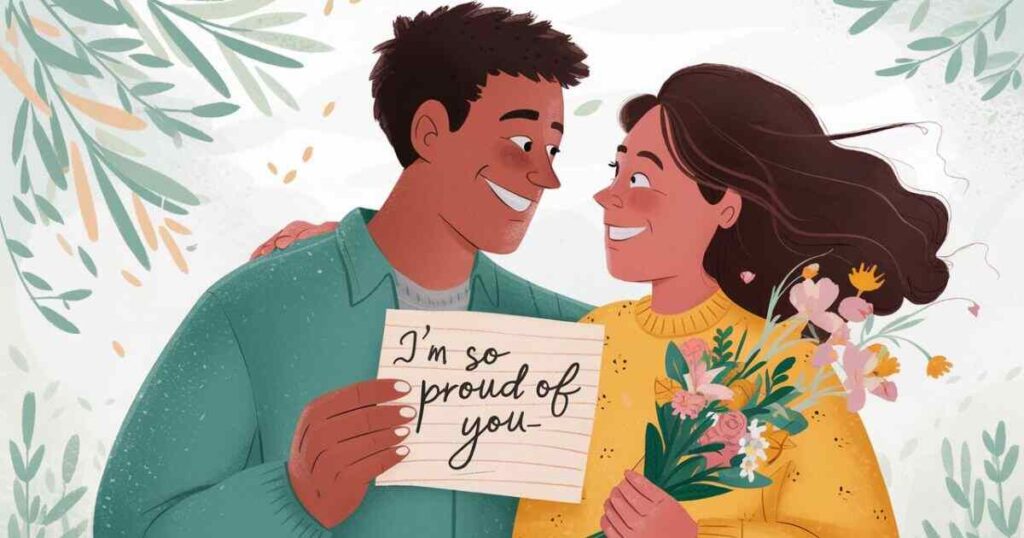 I'Am So Proud of You, My Love Messages