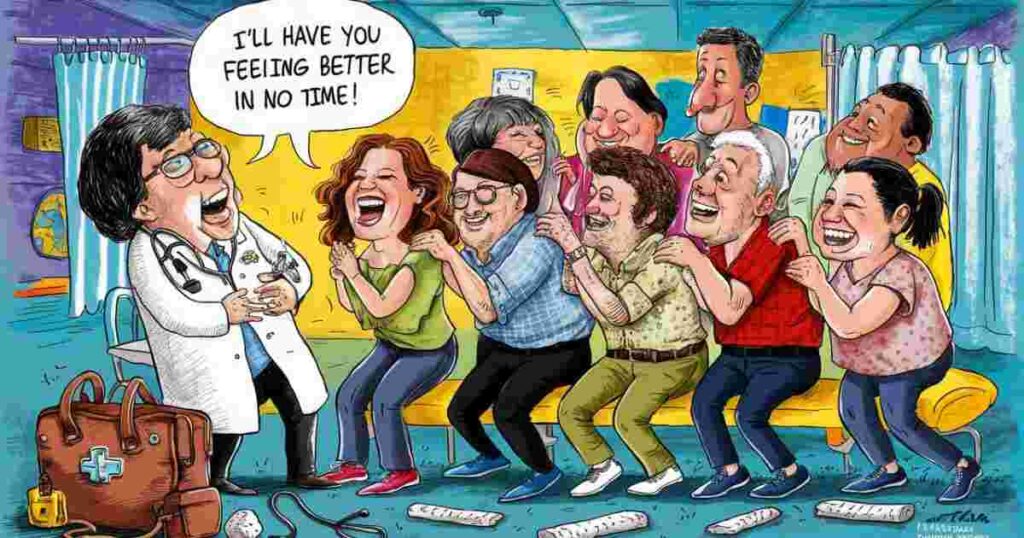 Jokes About Getting Well Fast As We Have No Time for Hospitals