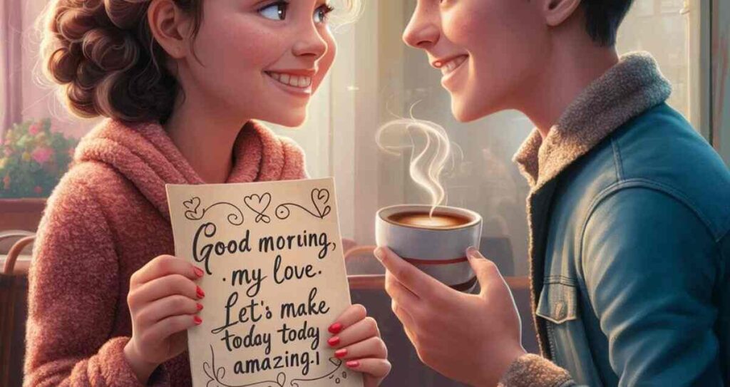Romantic Good Day Messages for Him