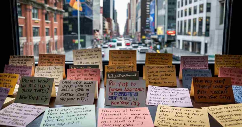 S-ample Messages Asking for Financial Help After Losing My Job in New York