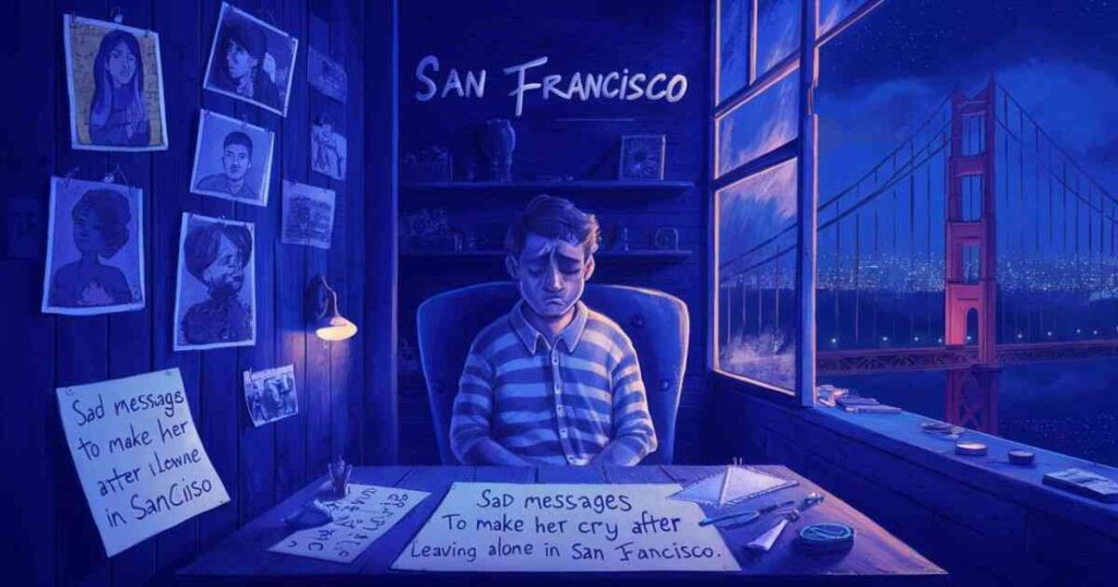 Sad Messages to Make Her Cry After Leaving Me Alone in San Francisco
