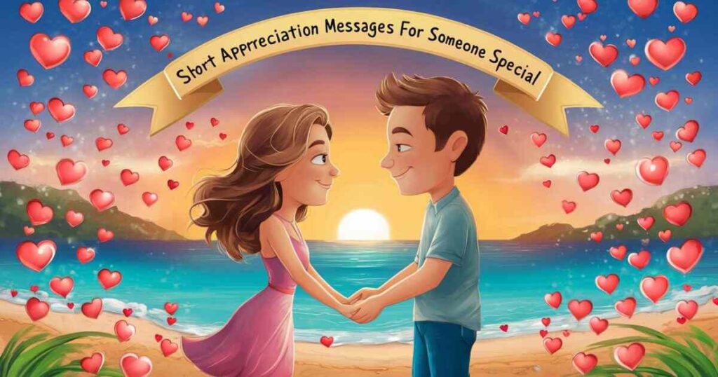 Short Appreciation Messages for Someone Special