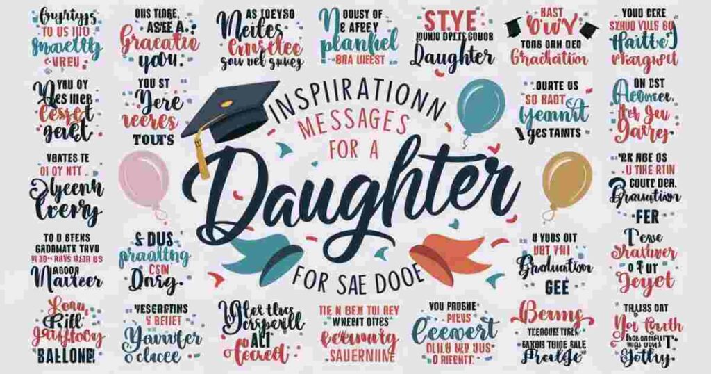 Short Graduation Messages for Daughter