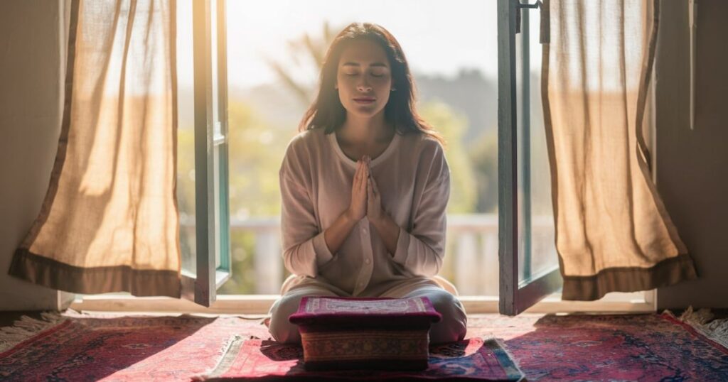 The Benefits of Starting Her Day with Prayer