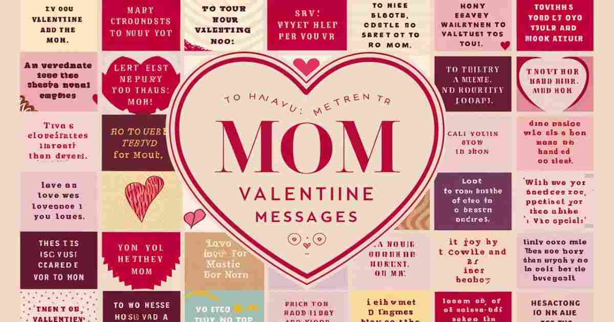 Top 85+ Valentine Messages for Mom to Touch Her Heart