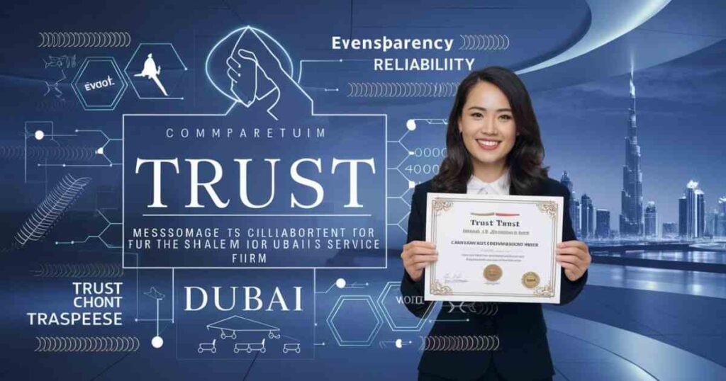 Trust Messages for Clients Working with Our Firm in Dubai