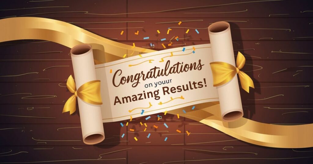 📜 Congratulations Wishes for Result