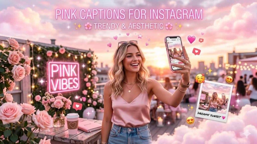 pink-caption