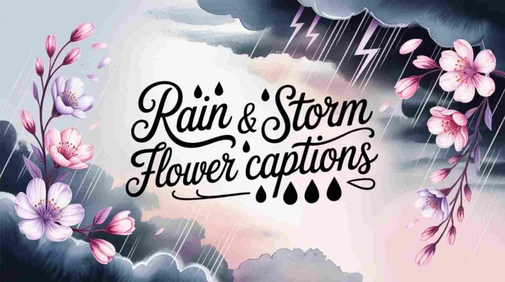 rain-and-storm-flower-captions