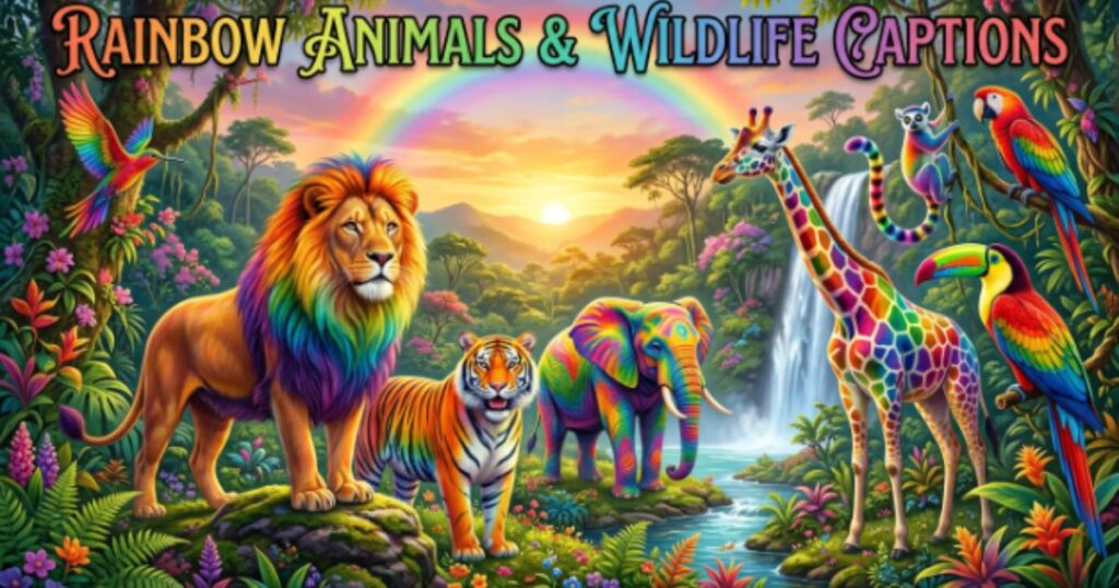 rainbow-animals-and-wildlife-captions