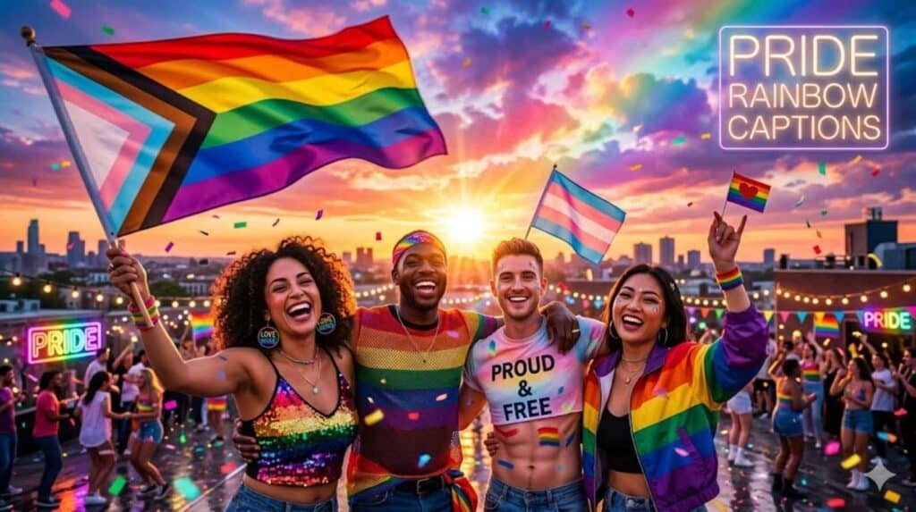 rainbow-captions