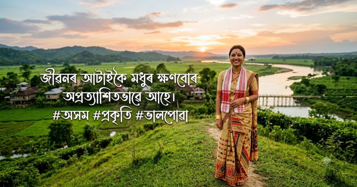 assamese caption for instagram