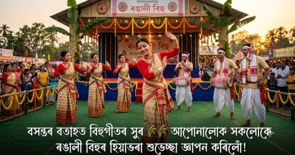 Bihu Festival Assamese Caption for Instagram