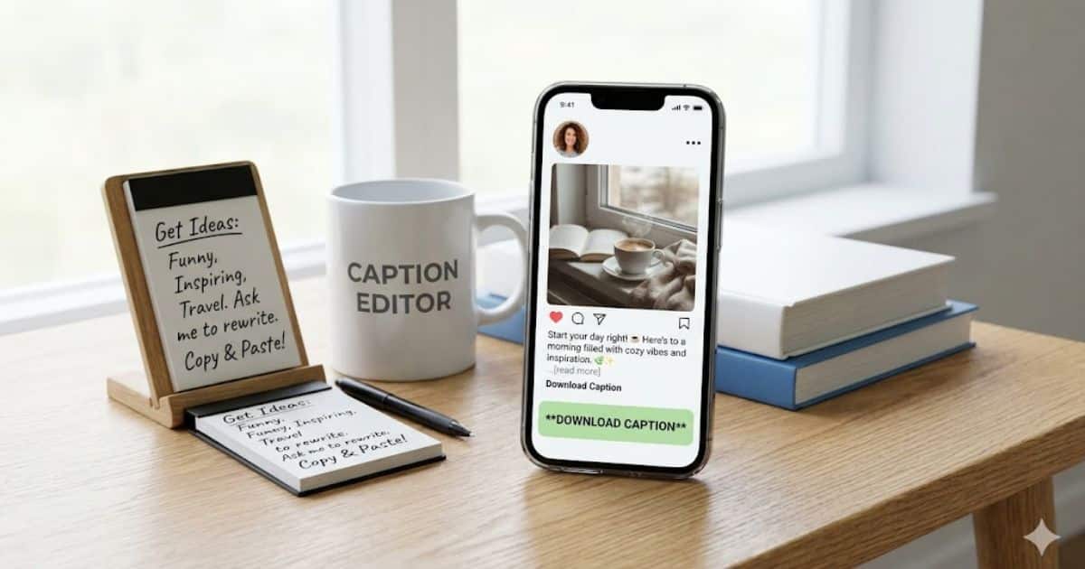 instagram caption download