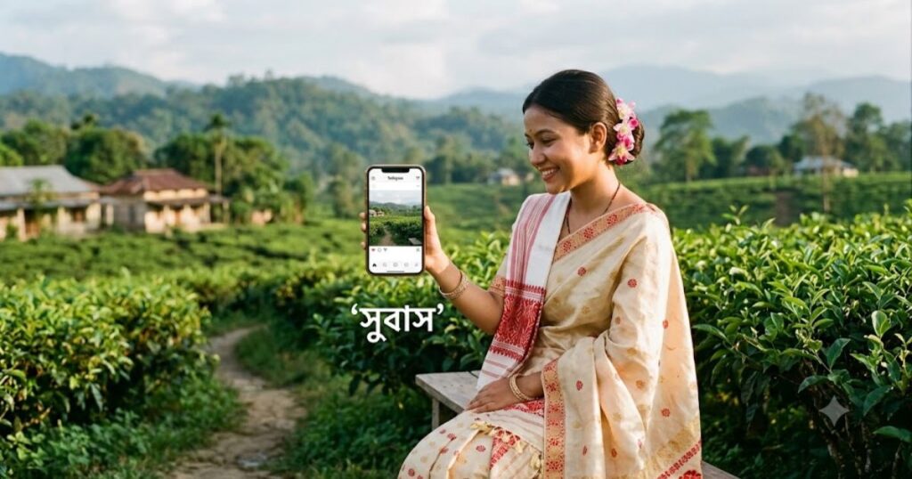 One Word Assamese Caption for Instagram