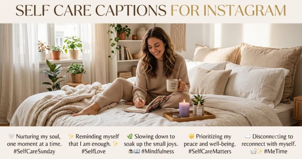 Self Care Captions for Instagram