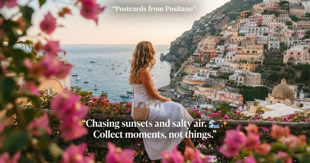 Aesthetic Captions for Travel